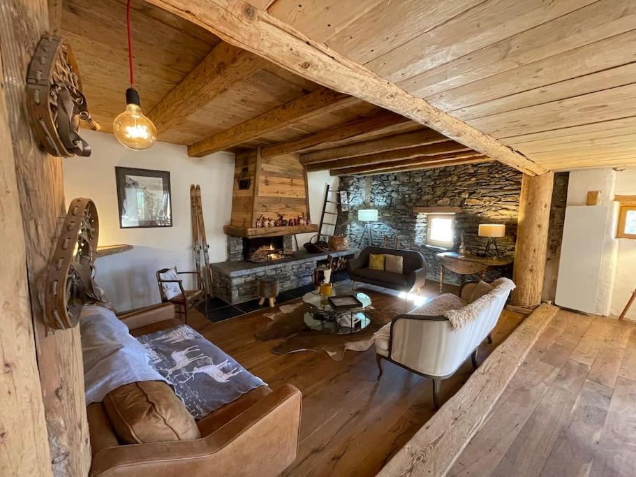 Chalet Au Coeur De La Haute Tarentaise Seez ภายนอก รูปภาพ